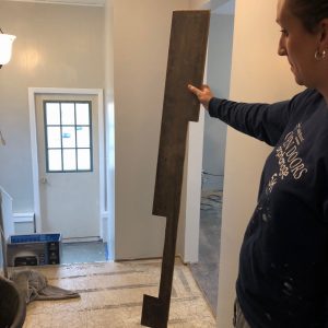 DIY lay your own flooring, cutting