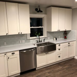 DIY renovation kitchen reveal 100th